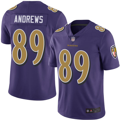 Baltimore Ravens Limited Purple Men Mark Andrews Jersey NFL Football #89 Rush Vapor Untouchable